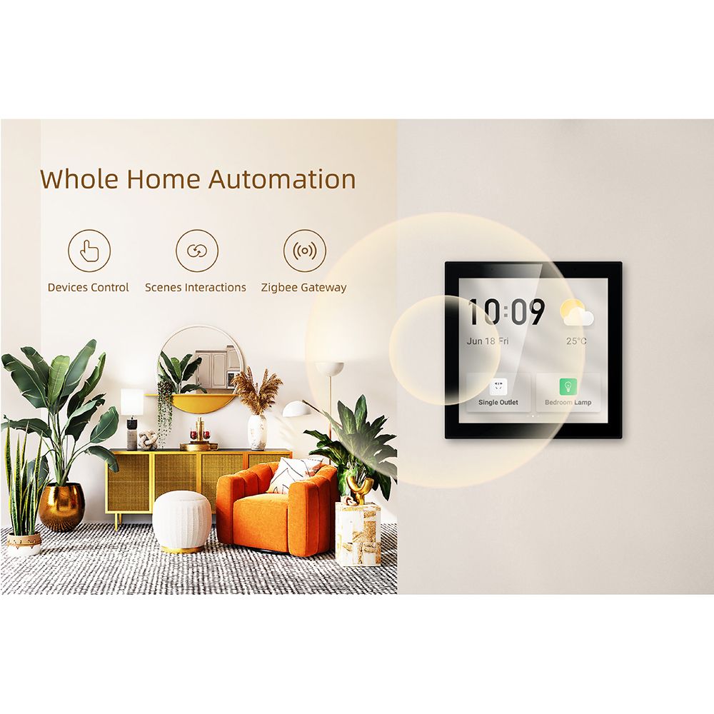 Smart Home Control Panel Multi-functional WiFi Smart Scene