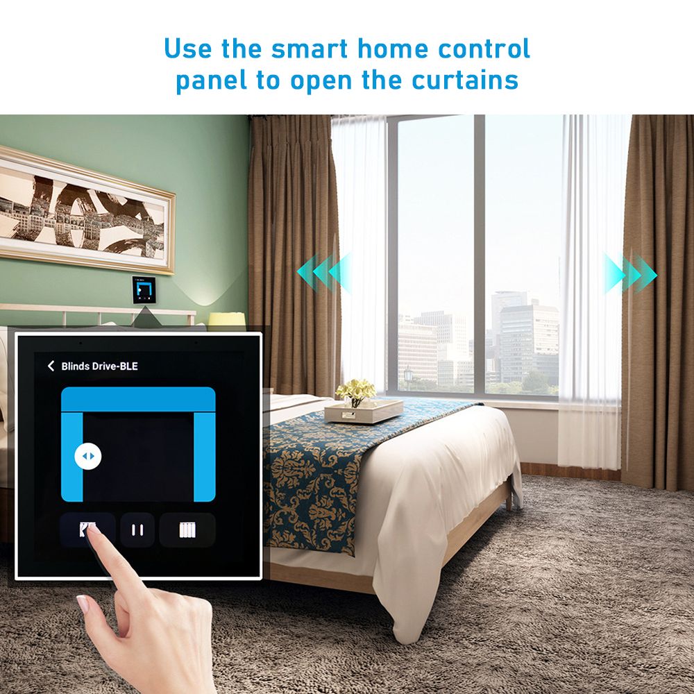 Smart Home Control Panel Multi-functional WiFi Smart Scene