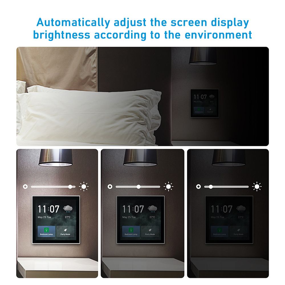 Smart Home Control Panel Multi-functional WiFi Smart Scene