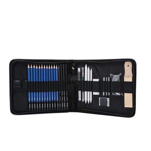 Sketch Pencil Pad Set For Professional And Amateur With Nylon Bag