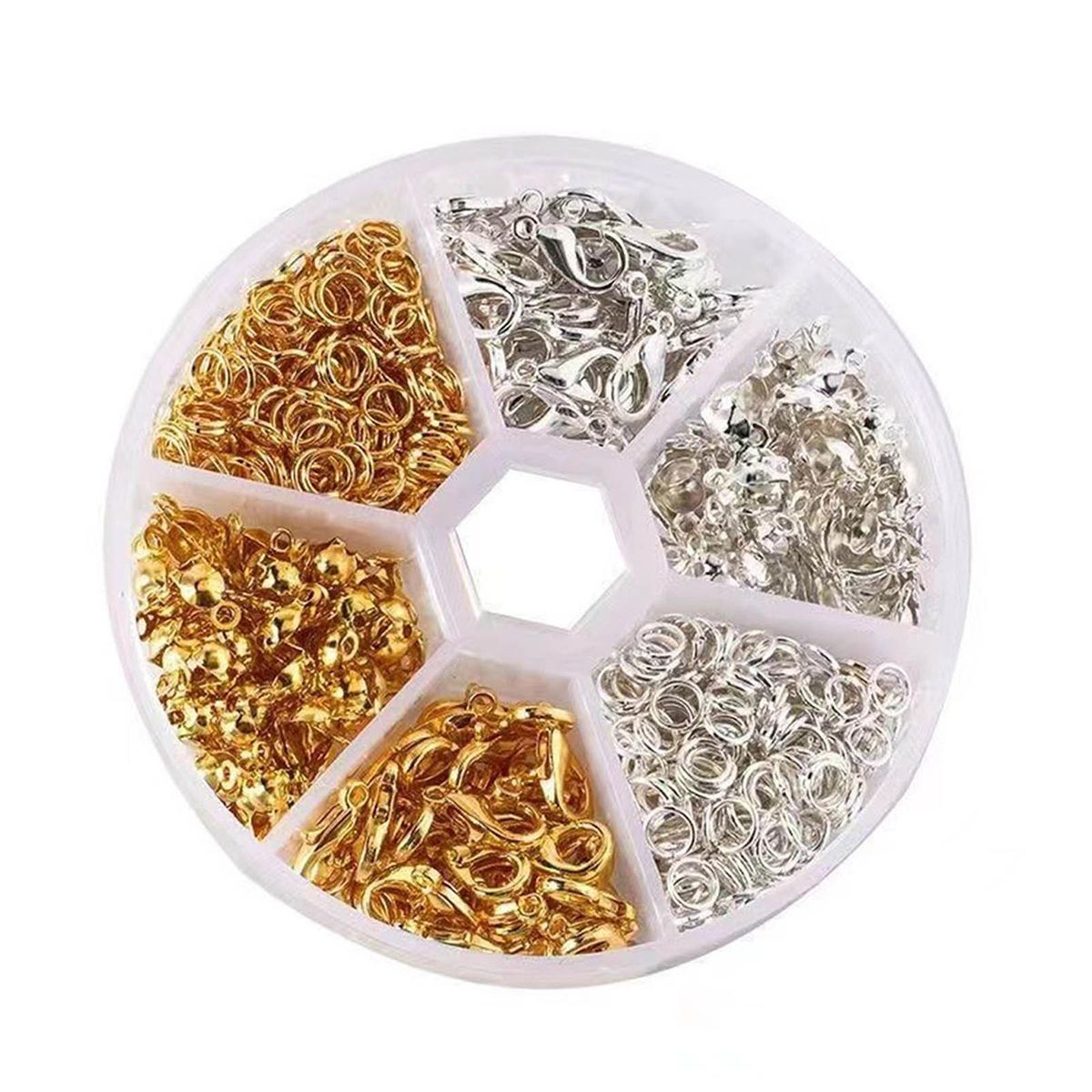 450x Jump Split  Lobster Clasps Jewelry Findings Sets