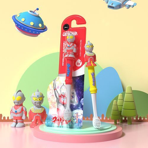 4 Pieces Kids Cartoon Toothbrushes