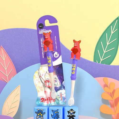 4 Pieces Kids Cartoon Toothbrushes