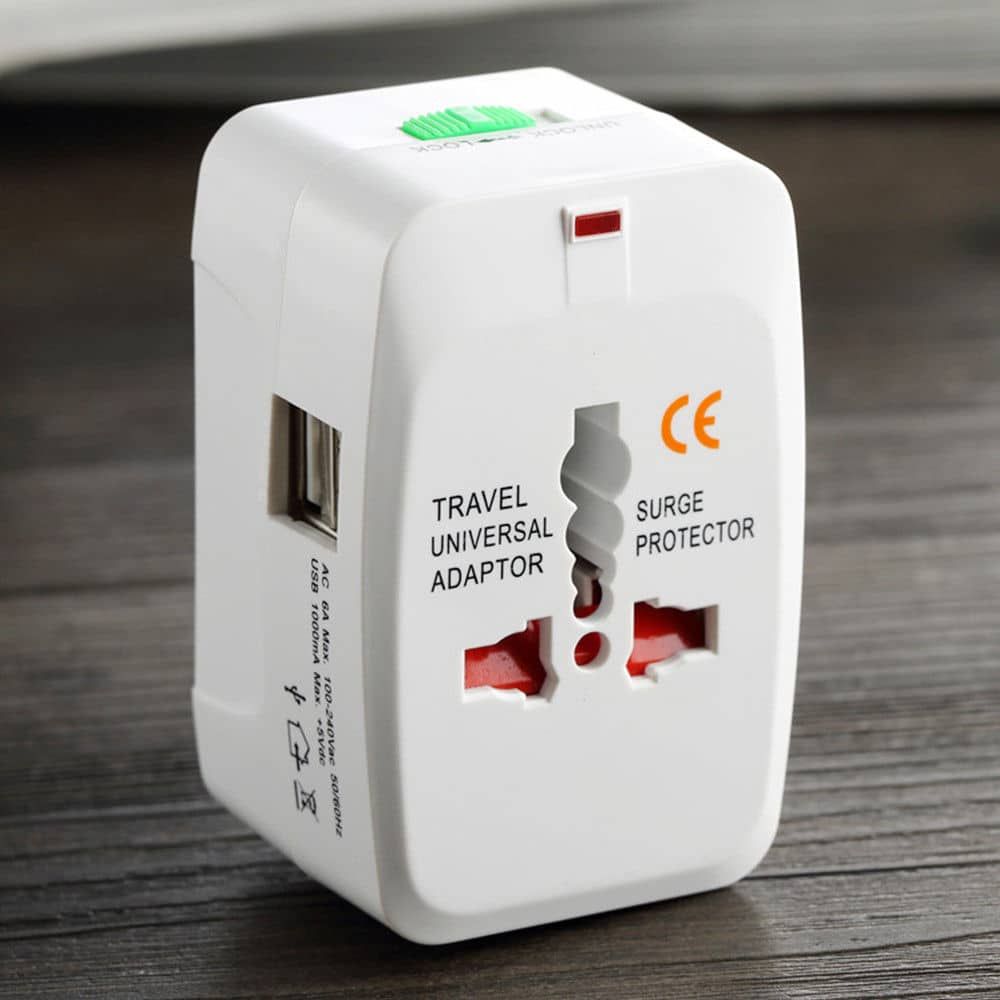 Universal Travel Adaptor With USB Port