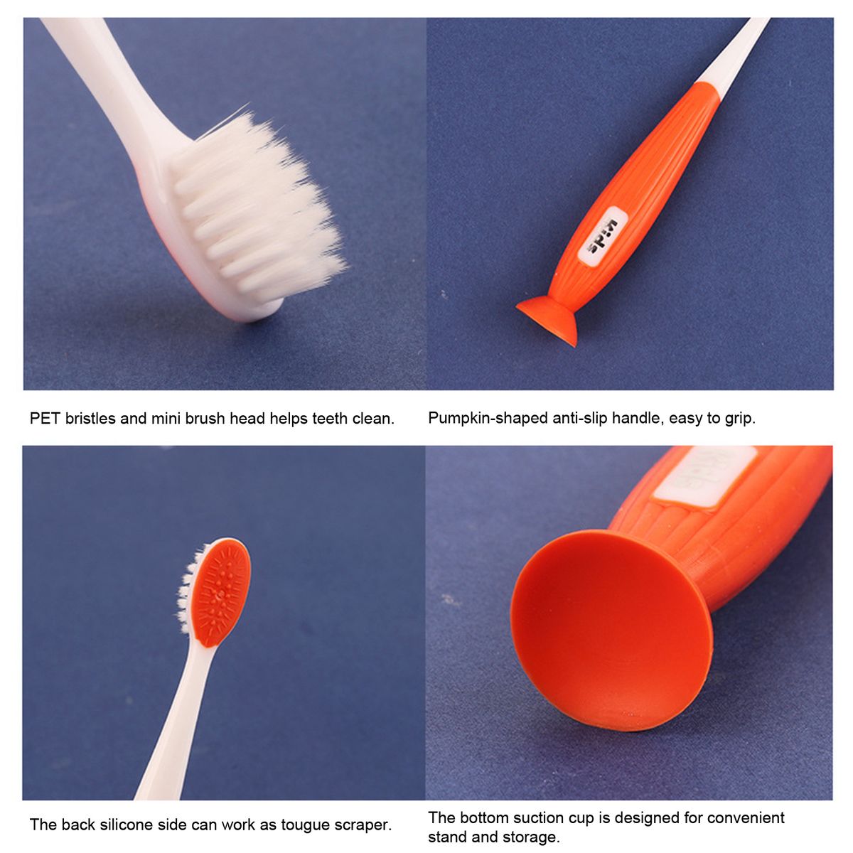 2PCS Kids Toothbrush Soft Bristles Manual Toothbrushes BPA