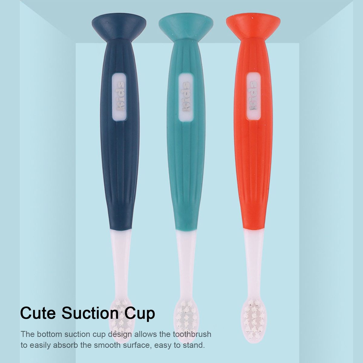 2PCS Kids Toothbrush Soft Bristles Manual Toothbrushes BPA