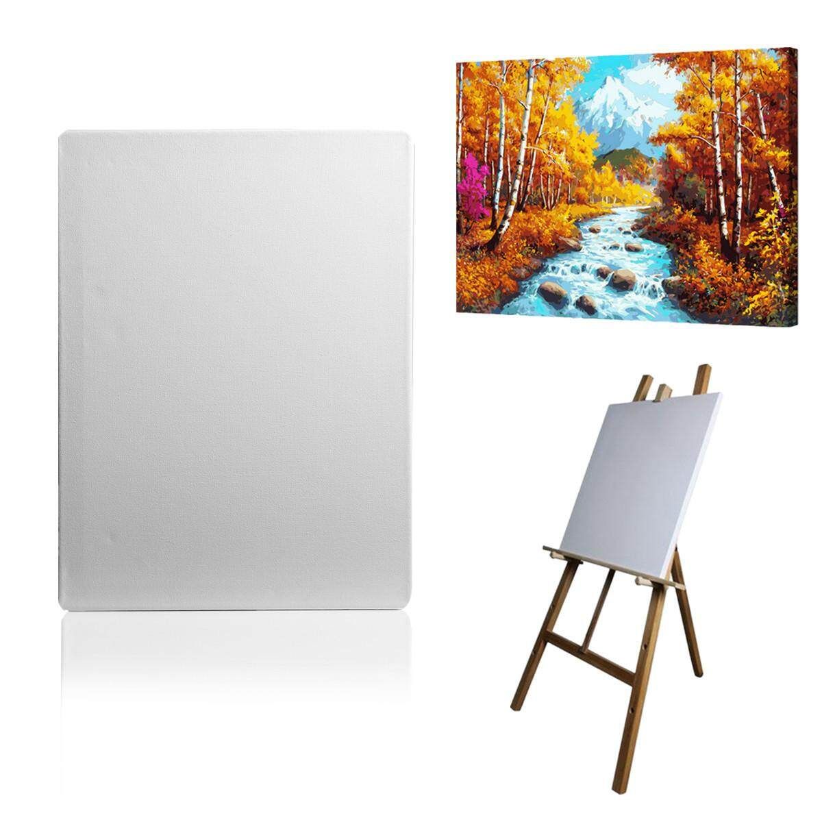 30*40cm Stretched Blank Drawing Craft Canvas Art Wood Frame Artist