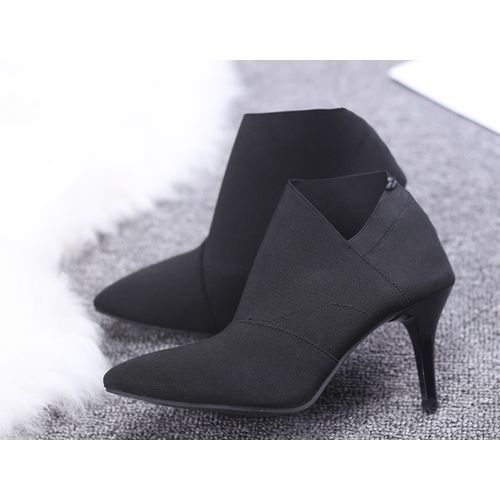 Women's Boots Casual Short Boots Plus Size High Heels