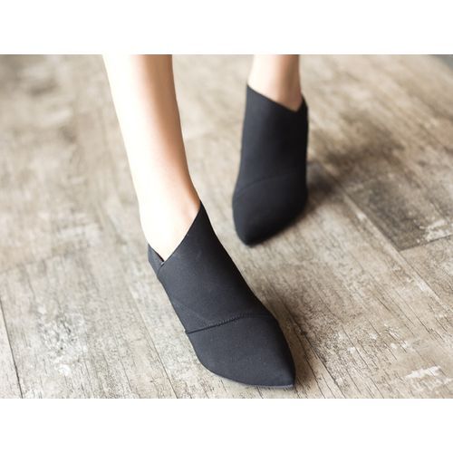 Women's Boots Casual Short Boots Plus Size High Heels