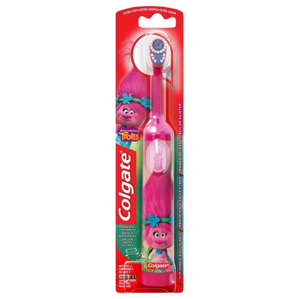 Kids 3+ Years Trolls Extra Soft Battery Toothbrush X 6 Pc