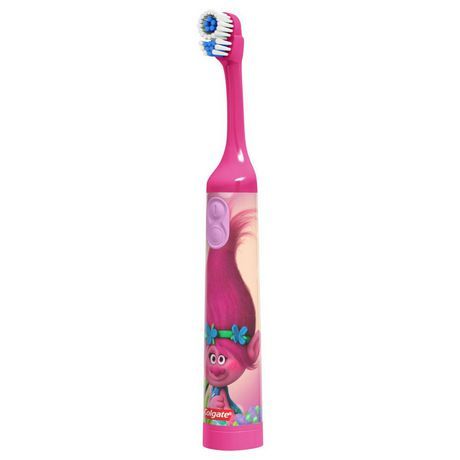 Kids 3+ Years Trolls Extra Soft Battery Toothbrush X 6 Pc