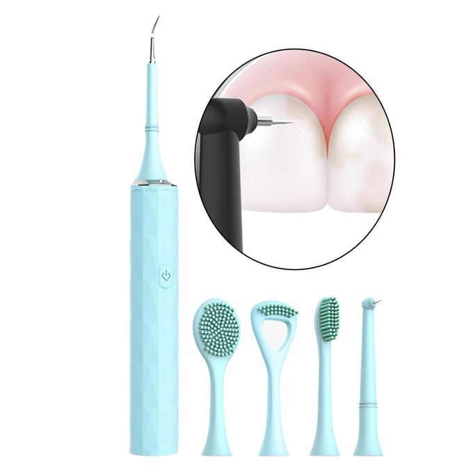 Sonic Electric Dentals Irrigator Plaque For Teeth Personal Green