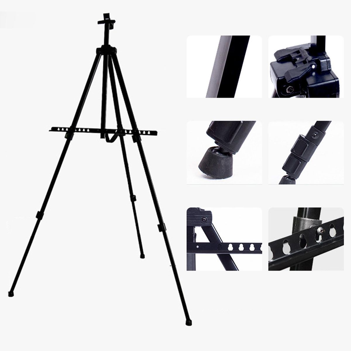 Easel Stand Adjustable Height Art Drawing Easels Tripod