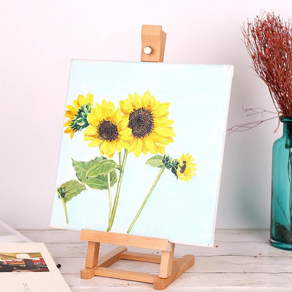 Wooden Easel Artist Easels Display Stand Shelf Holder Art Painting