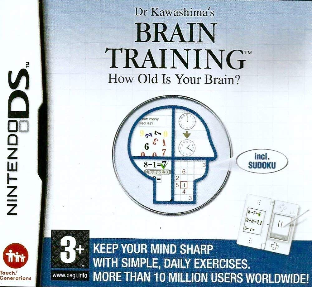 Dr Kawashima's Brain Training -Nintendo DS