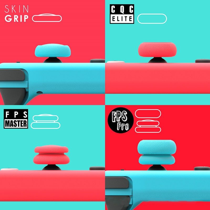 Left + Right Game Pad Er Cap On Cover For Switch