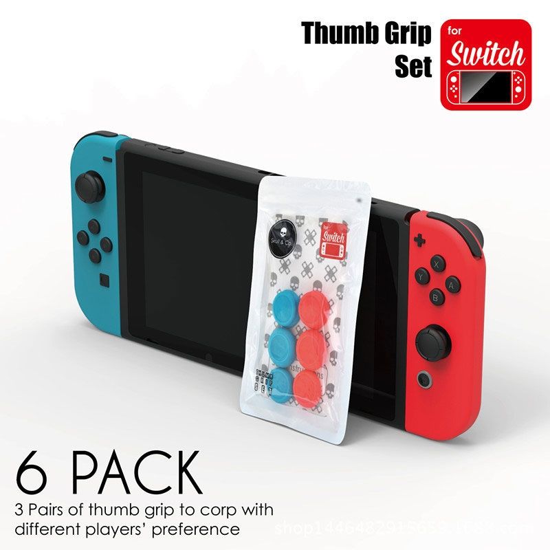Left + Right Game Pad Er Cap On Cover For Switch