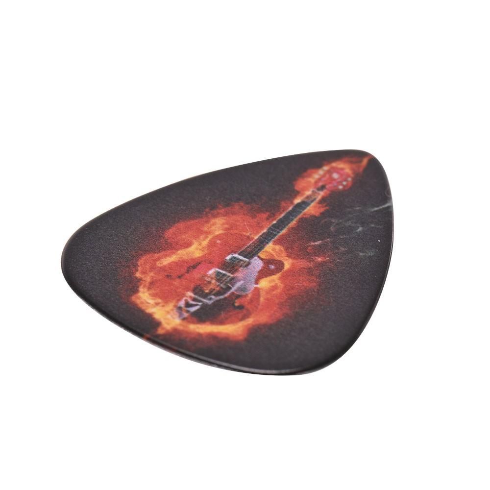 Celluloid Guitar Picks Cool Guitar Picks Variety Pack 12 PCS Thin 0.46~0.76 MM Three Styles Randomly Delievered