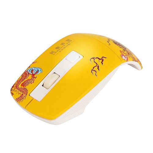 Koaisd Computer Accessories 2.4GHz Wireless Optical ArcTouch Mouse Mice With USB Receiver For PC Laptop