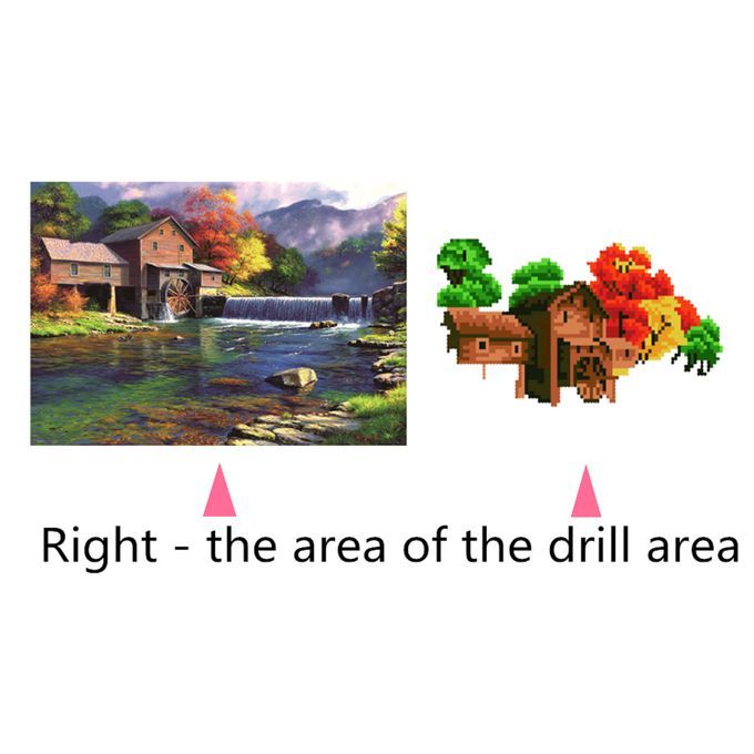 Diy Diamond Painting Sets Different Shape Diamond Drawing
