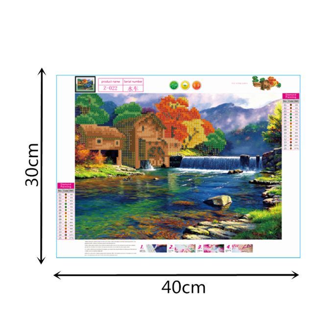 Diy Diamond Painting Sets Different Shape Diamond Drawing