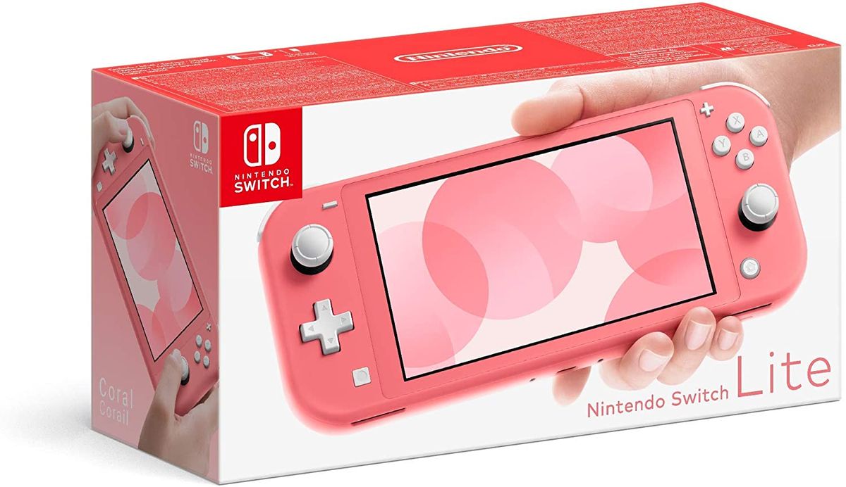 Switch Lite Console - Coral Red