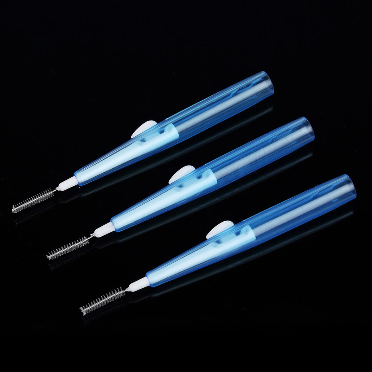 60Pcs/Box Dental Floss Picks Refill Inter-dental Brush Teeth