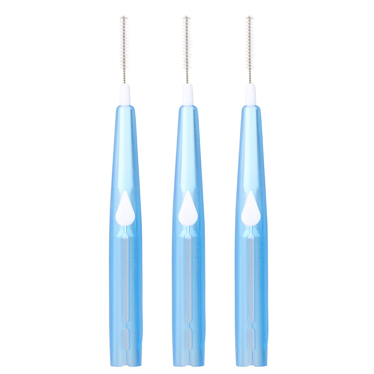60Pcs/Box Dental Floss Picks Refill Inter-dental Brush Teeth