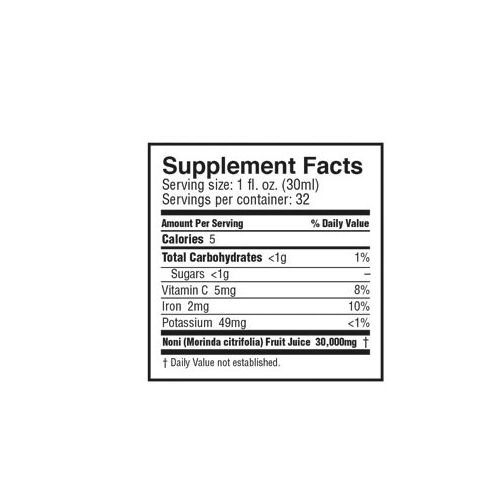TAHITIAN ORGANIC NONI - 32OZ 946ML
