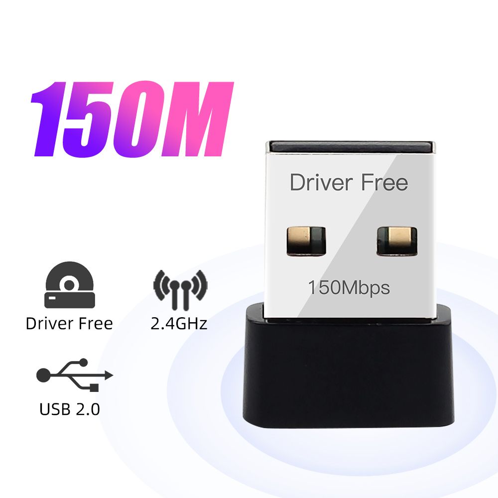 Dual Band 600M USB WiFi Bluetooth Wireless-AC Adapter 2.4