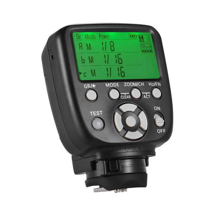Yongnuo YONGNUO YN560-TX II Manual Flash Trigger Remote Controller LCD Transmitter For Nikon DSLR Camera To YN560III/YN560IV/YN660/YN968N/YN860Li Speedlite RF-602/RF603/RF603 II/RF605 Receiver