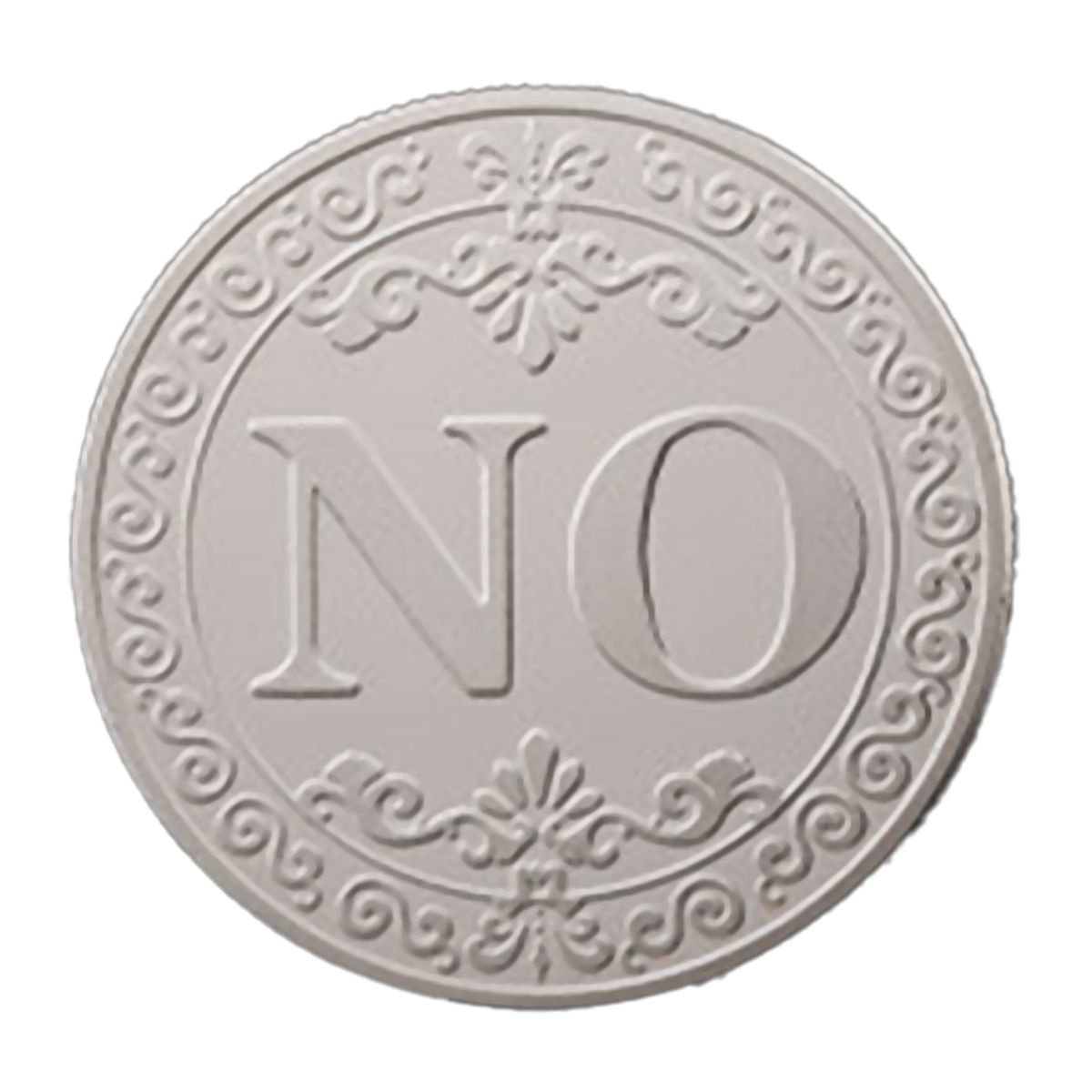 Commemorative Coin Letters Relief Mental Collective-Silver