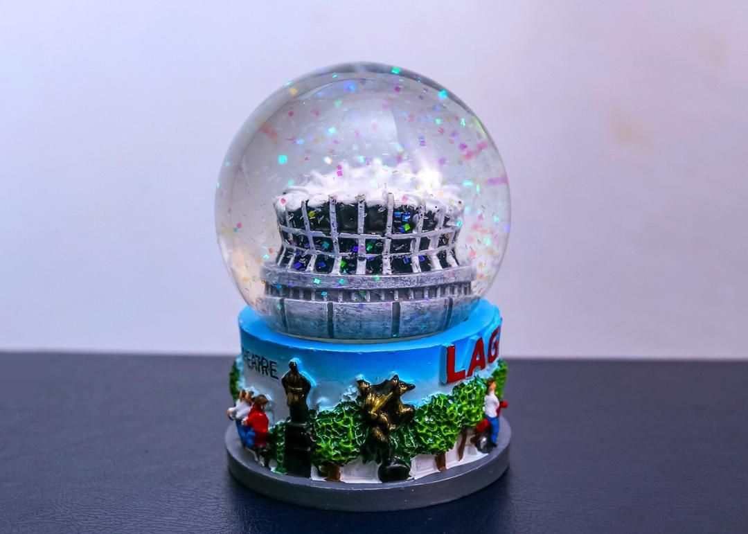 National Theatre Lagos Snow Globe