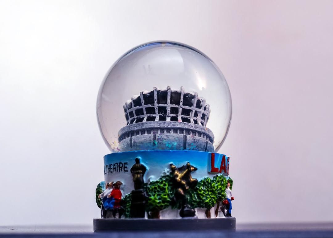 National Theatre Lagos Snow Globe
