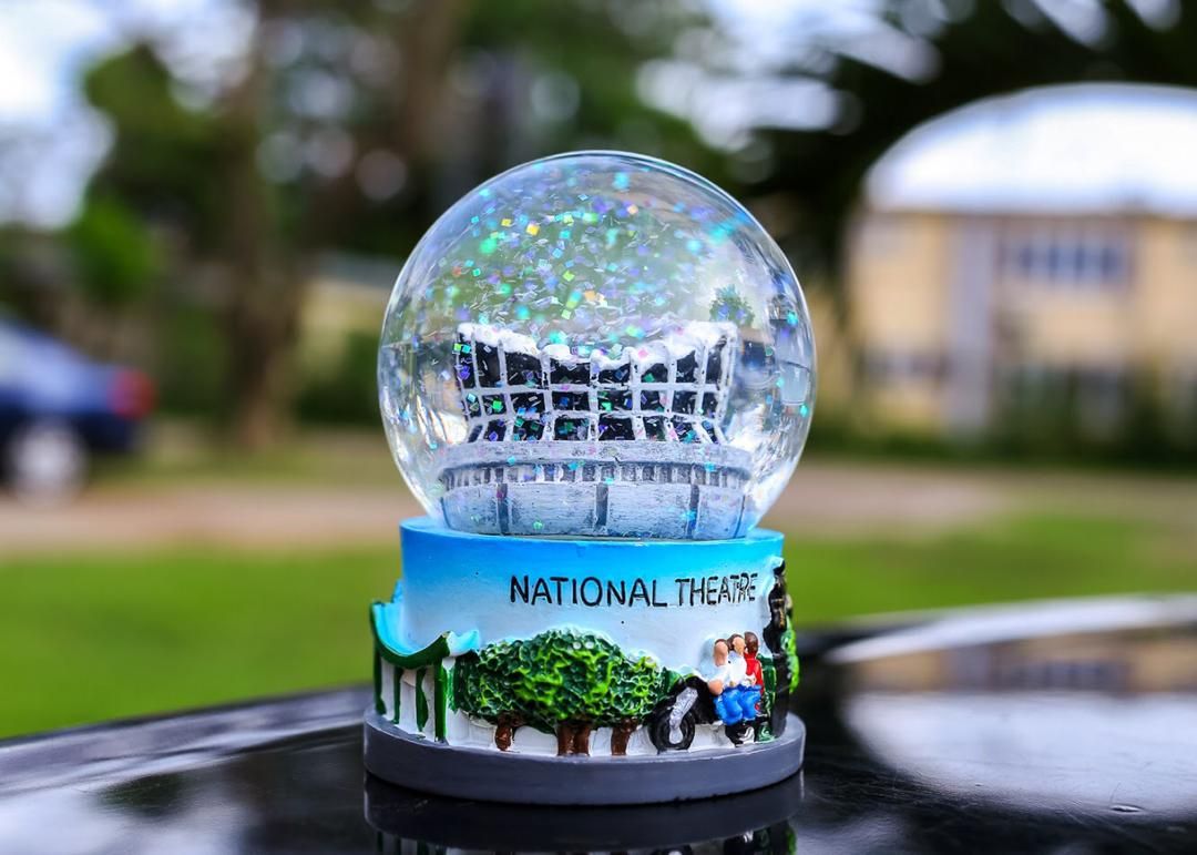 National Theatre Lagos Snow Globe