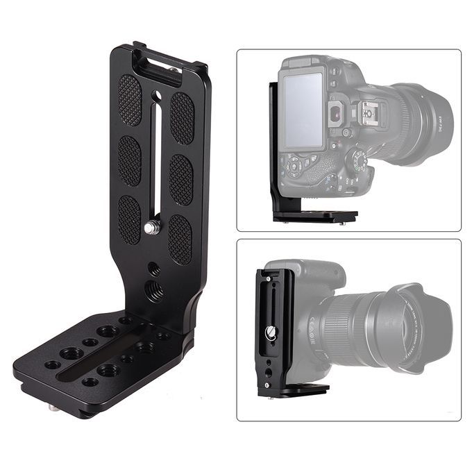L Shape QR Quick Release Plate Vertical Shooting Bracket