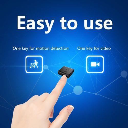 Mini Camera Smallest 1080P Full HD IR Camcorder Infrared Night Vision Micro Cam Detection DV Video Voice Support Hidden TF Card(mini Camera)( )
