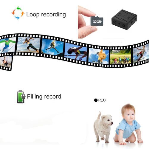 Mini Camera Smallest 1080P Full HD IR Camcorder Infrared Night Vision Micro Cam Detection DV Video Voice Support Hidden TF Card(mini Camera)( )