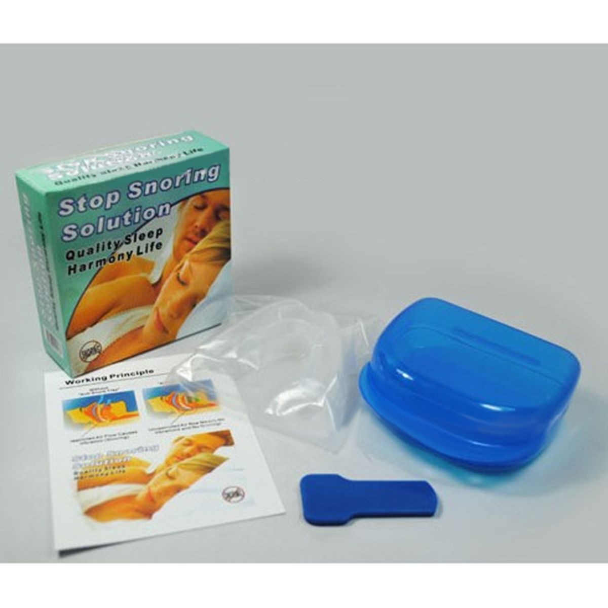 Moldable Teeth Guard With Storage Case Anti-snoring Device