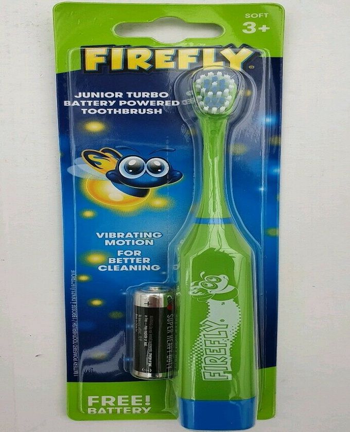 Junior Turbo Battery Powered Toothbrush - Green
