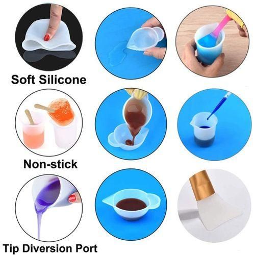 43PCS Resin Mixing Tool Kit - Silicone Measuring