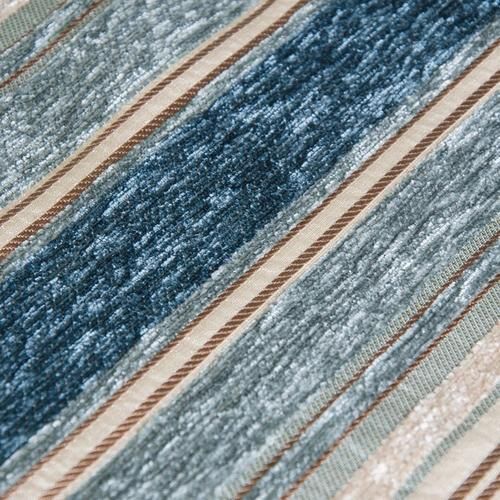 Table Runners Colorful Stripes With Tassels Chenille Canvas Fabric Wedding Tablecloth For Outdoor Home Decor.