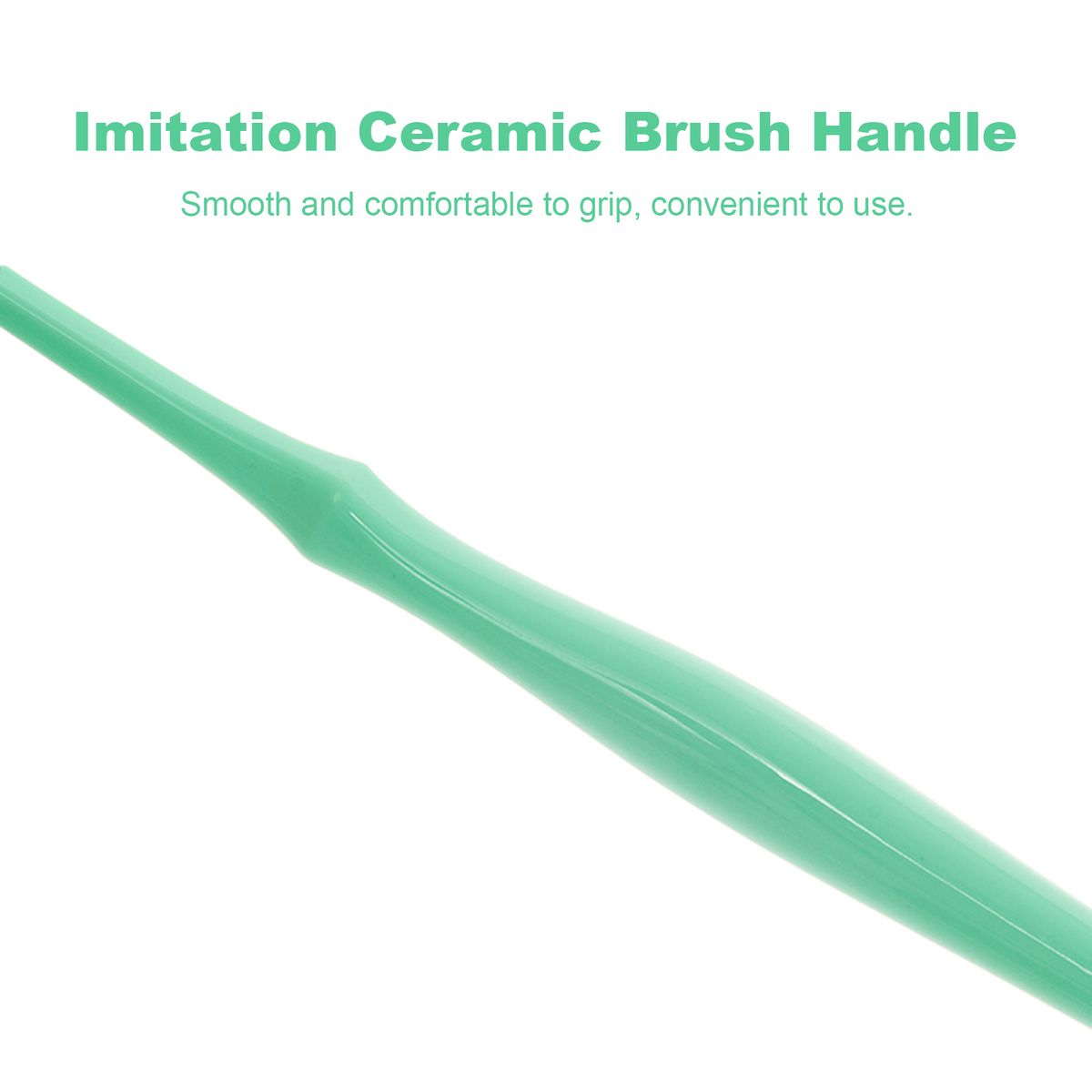 5Pcs Family Pack Soft Bristles Tooth Brushes Pure Color
