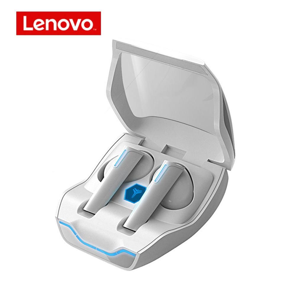 Lenovo XG02 Wireless BT5.0 Gaming Headphones In-ear Gaming Earbuds HiFi Sound Quality Game/Music Dual Mode Low Delay White