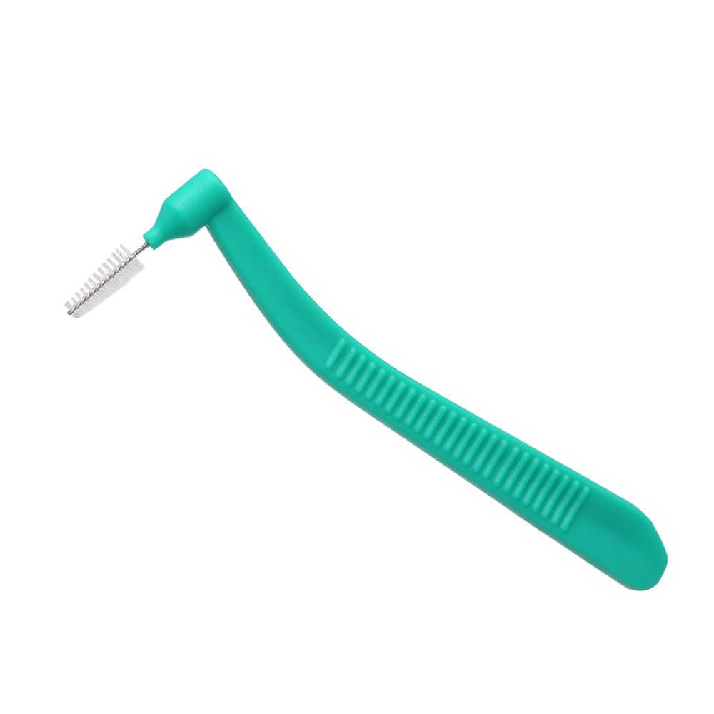 15Pcs/box Teeth Cleaning Toothpick L Shape Push-Pull
