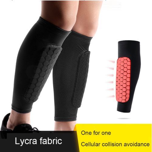 Football Leg Guards Socks Pads Anti-Collision Shin Guard (1 Pics)