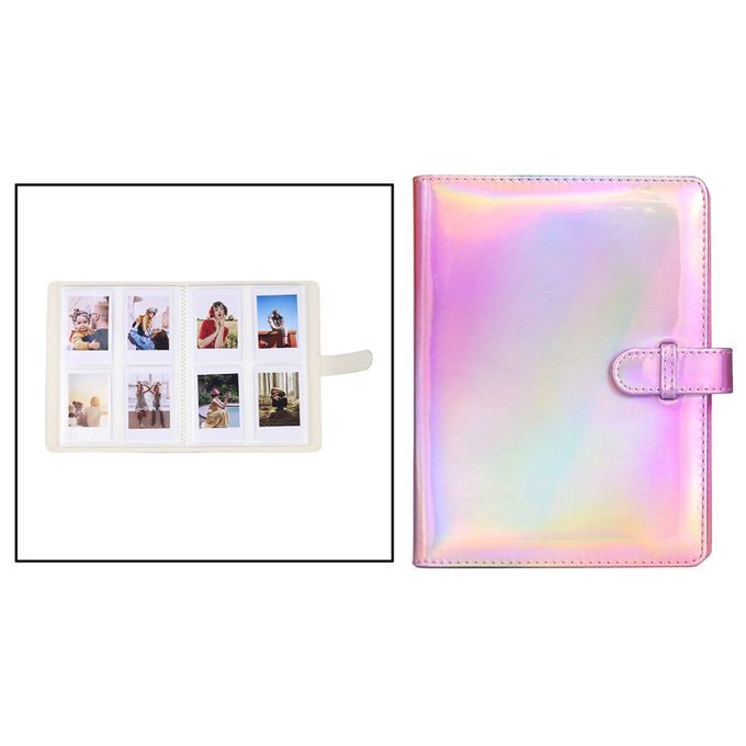 128 Pockets Mini Camera Album Book For Instax Mini 11/9/8/7 Pink