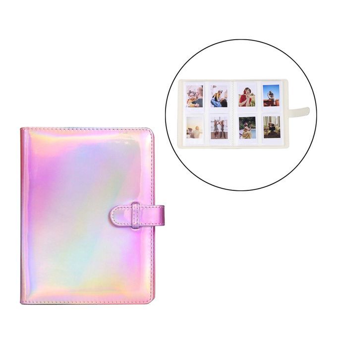128 Pockets Mini Camera Album Book For Instax Mini 11/9/8/7 Pink