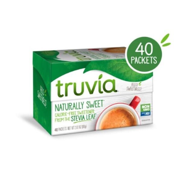 Stevia Leaf Sweetener 40 Packets - PACK OF 2