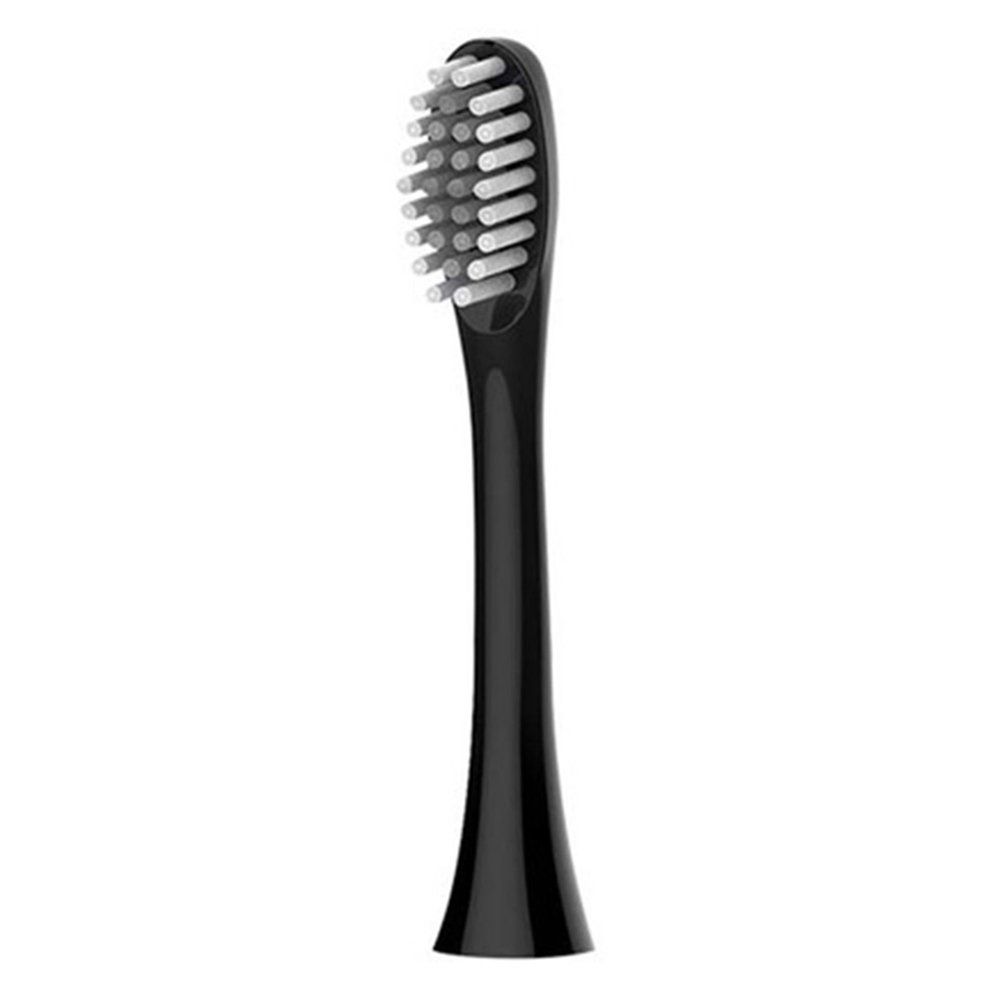 X-3 Ele Tri  Toothbrush Head Round Waterproof Head Universal Toothbrush-bla K